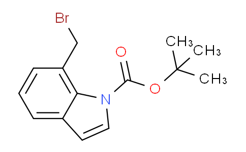 CAS No. 442910-45-4, tert-Butyl 7-(bromomethyl)-1H-indole-1-carboxylate