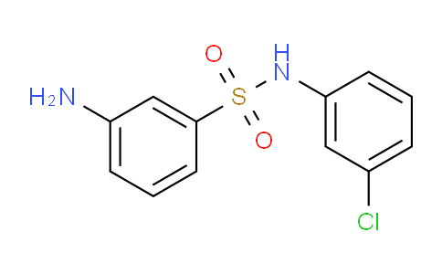 CAS No. 438017-93-7, N-(3-Chlorophenyl) 3-aminobenzenesulfonamide