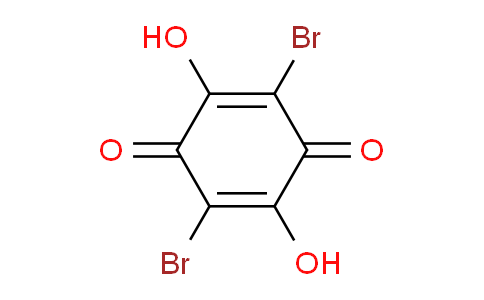 CAS No. 4370-59-6, 2,5-Dibromo-3,6-dihydroxycyclohexa-2,5-diene-1,4-dione