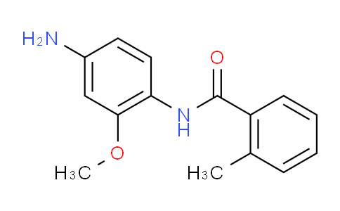 CAS No. 436089-19-9, N-(4-Amino-2-methoxyphenyl)-2-methylbenzamide