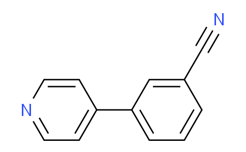 CAS No. 4350-55-4, 3-(Pyridin-4-yl)benzonitrile