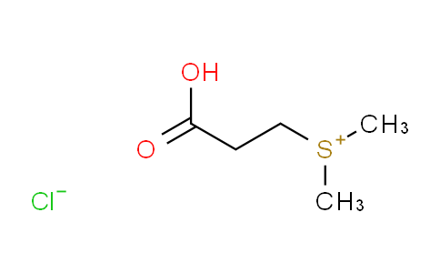 CAS No. 4337-33-1, (2-Carboxyethyl)dimethylsulfonium chloride
