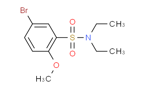 CAS No. 428471-30-1, 5-Bromo-N,N-diethyl-2-methoxybenzenesulfonamide