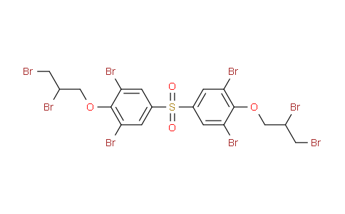 CAS No. 42757-55-1, 5,5'-Sulfonylbis(1,3-dibromo-2-(2,3-dibromopropoxy)benzene)