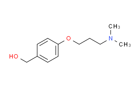 CAS No. 426831-08-5, (4-(3-(Dimethylamino)propoxy)phenyl)methanol