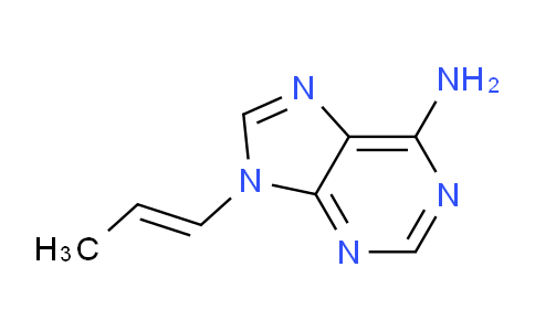 CAS No. 4121-40-8, 9-(Prop-1-en-1-yl)-9H-purin-6-amine