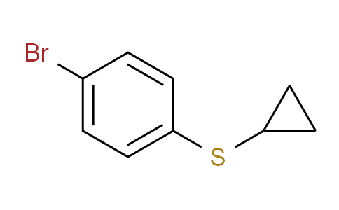 CAS No. 411229-63-5, 1-BroMo-4-cyclopropylthiobenzene