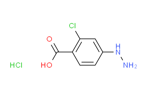 CAS No. 41112-74-7, 2-Chloro-4-hydrazinylbenzoic acid hydrochloride