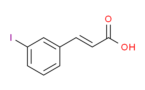 CAS No. 41070-12-6, 3-(3-Iodophenyl)acrylic acid