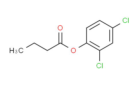 CAS No. 41022-54-2, 2,4-Dichlorophenyl butyrate
