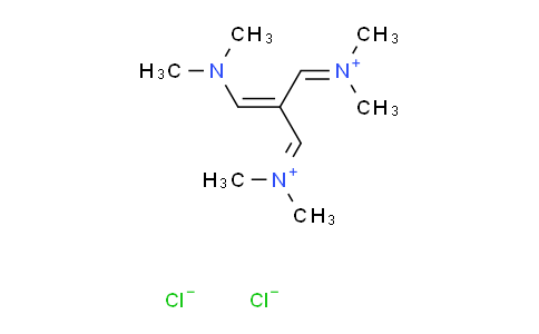 CAS No. 404869-59-6, Methanaminium, N,N'-[2-[(dimethylamino)methylene]-1,3-propanediylidene]bis[N-methyl-, dichloride