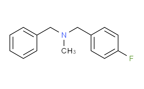 CAS No. 404-50-2, N-Benzyl-1-(4-fluorophenyl)-N-methylmethanamine