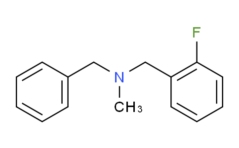 CAS No. 401-35-4, N-Benzyl-1-(2-fluorophenyl)-N-methylmethanamine