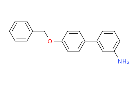 CAS No. 400744-34-5, 4'-(Benzyloxy)-[1,1'-biphenyl]-3-amine