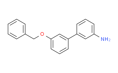 CAS No. 400744-17-4, 3'-(Benzyloxy)-[1,1'-biphenyl]-3-amine