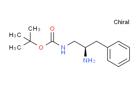 CAS No. 400652-57-5, (R)-tert-Butyl (2-amino-3-phenylpropyl)carbamate