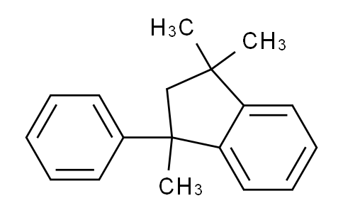 CAS No. 3910-35-8, 1,1,3-Trimethyl-3-phenyl-2,3-dihydro-1H-indene