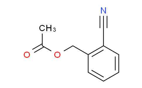 CAS No. 38866-59-0, 2-Cyanobenzyl acetate