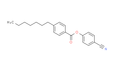 CAS No. 38690-76-5, 4-Cyanophenyl 4-heptylbenzoate