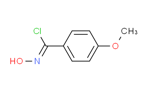 CAS No. 38435-51-7, N-Hydroxy-4-methoxybenzimidoyl chloride