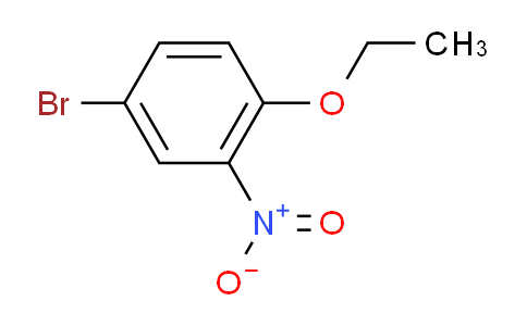 CAS No. 383869-51-0, 4-Bromo-1-ethoxy-2-nitrobenzene