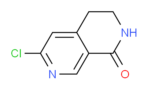 CAS No. 1260664-25-2, 6-Chloro-3,4-dihydro-2H-[2,7]naphthyridin-1-one