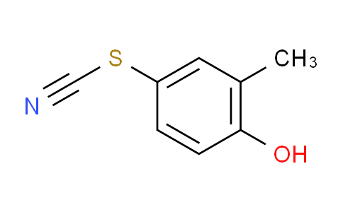CAS No. 3774-53-6, 2-Methyl-4-thiocyanatophenol