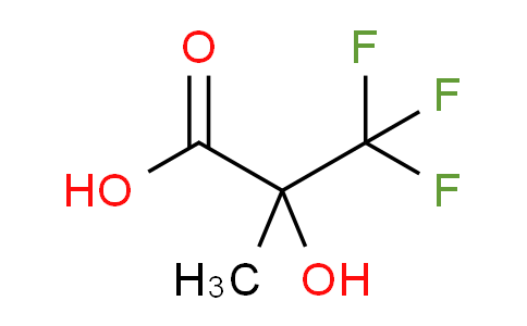 CAS No. 374-35-6, 3,3,3-Trifluoro-2-hydroxy-2-methylpropanoic acid
