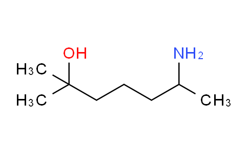 CAS No. 372-66-7, 6-Amino-2-methylheptan-2-ol