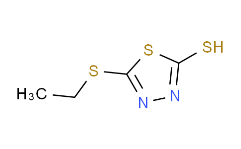 CAS No. 37147-15-2, 5-Ethylthio-1,3,4-thiadiazole-2-thiol
