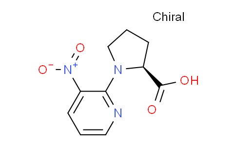 CAS No. 36976-98-4, (S)-1-(3-Nitropyridin-2-yl)pyrrolidine-2-carboxylic acid