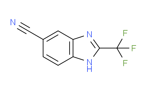 CAS No. 3671-61-2, 2-(Trifluoromethyl)-1H-benzo[d]imidazole-5-carbonitrile