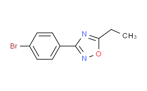 CAS No. 364743-34-0, 3-(4-Bromophenyl)-5-ethyl-1,2,4-oxadiazole