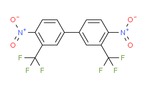 CAS No. 363-95-1, 4,4'-Dinitro-3,3'-bis(trifluoromethyl)-1,1'-biphenyl