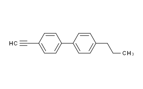 CAS No. 360768-57-6, 4-Ethynyl-4'-propyl-1,1'-biphenyl