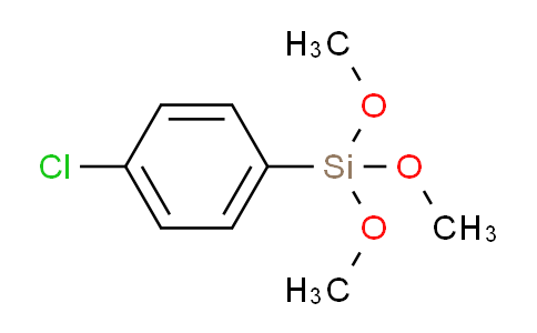 CAS No. 35692-30-9, (4-Chlorophenyl)trimethoxysilane