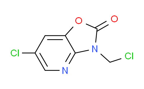 CAS No. 35570-70-8, 6-chloro-3-chloromethyl-3H-oxazolo[4,5-b]pyridin-2-one