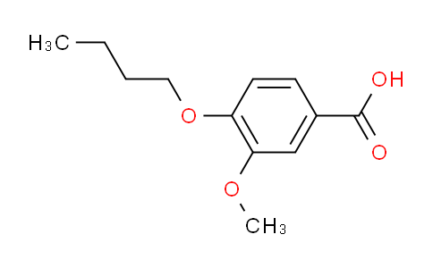 CAS No. 3535-34-0, 4-Butoxy-3-methoxybenzoic acid