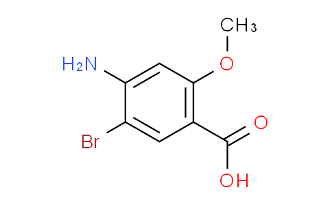 CAS No. 35290-97-2, 4-Amino-5-bromo-2-methoxybenzoic acid