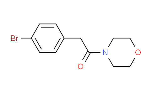 CAS No. 349428-85-9, 2-(4-Bromophenyl)-1-(morpholin-4-yl)ethanone