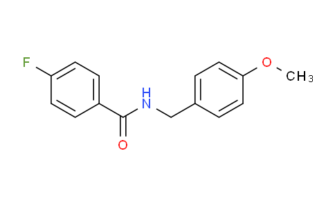 CAS No. 346725-04-0, 4-Fluoro-N-(4-methoxybenzyl)benzamide