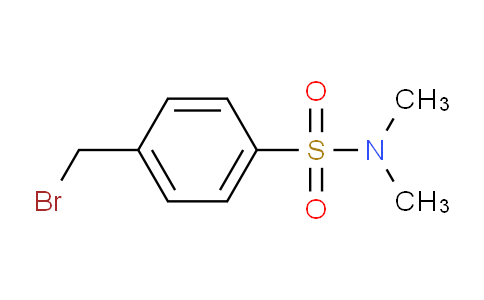 CAS No. 3446-91-1, 4-(Bromomethyl)-N,N-dimethylbenzenesulfonamide