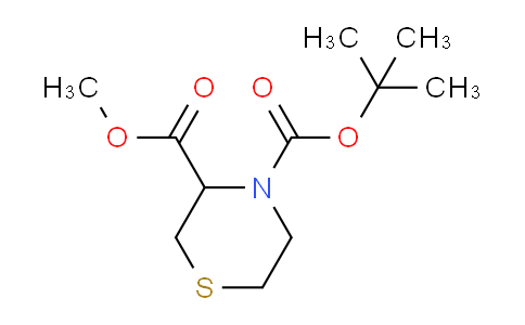 MC803881 | 343616-34-2 | 4-tert-Butyl 3-methyl thiomorpholine-3,4-dicarboxylate