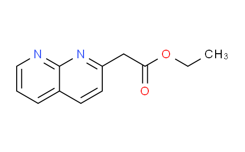 CAS No. 339536-82-2, Ethyl 2-(1,8-naphthyridin-2-yl)acetate