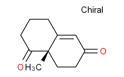 CAS No. 33878-99-8, (S)-8A-methyl-3,4,8,8a-tetrahydronaphthalene-1,6(2H,7H)-dione