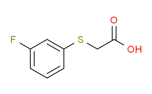 CAS No. 331-55-5, 2-((3-Fluorophenyl)thio)acetic acid
