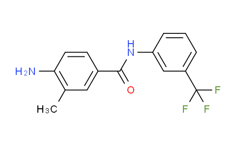 CAS No. 331243-98-2, 4-Amino-3-methyl-N-[3-(trifluoromethyl)phenyl]benzamide