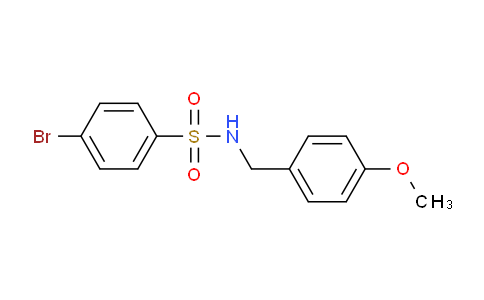 CAS No. 329939-43-7, 4-Bromo-N-(4-methoxybenzyl)benzenesulfonamide