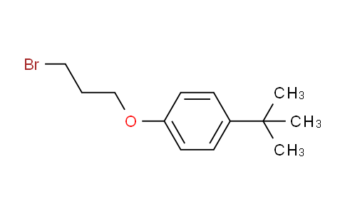CAS No. 3245-63-4, 1-(3-Bromopropoxy)-4-(tert-butyl)benzene