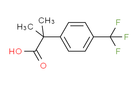 CAS No. 32445-89-9, 2-Methyl-2-(4-(trifluoromethyl)phenyl)propanoic acid